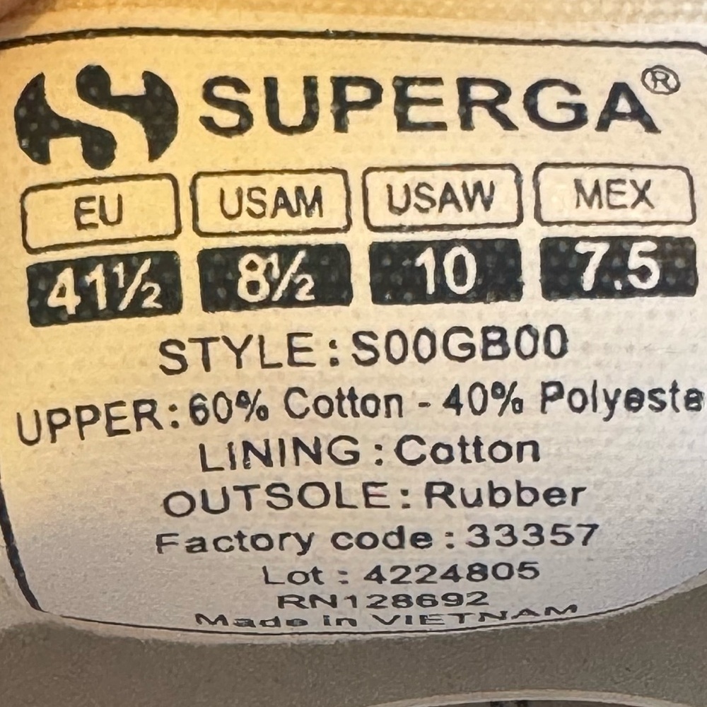 Superga 2750 Pufan Platform Sneaker (EUC) - Picture 5 of 13